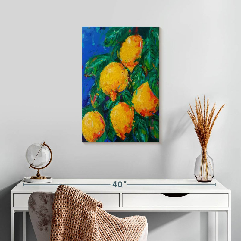 Yarlin Sorrento Lemons, 24" H x 16" W