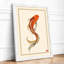 Ascending Koi Japandi - Framed Print-455712805-455712811