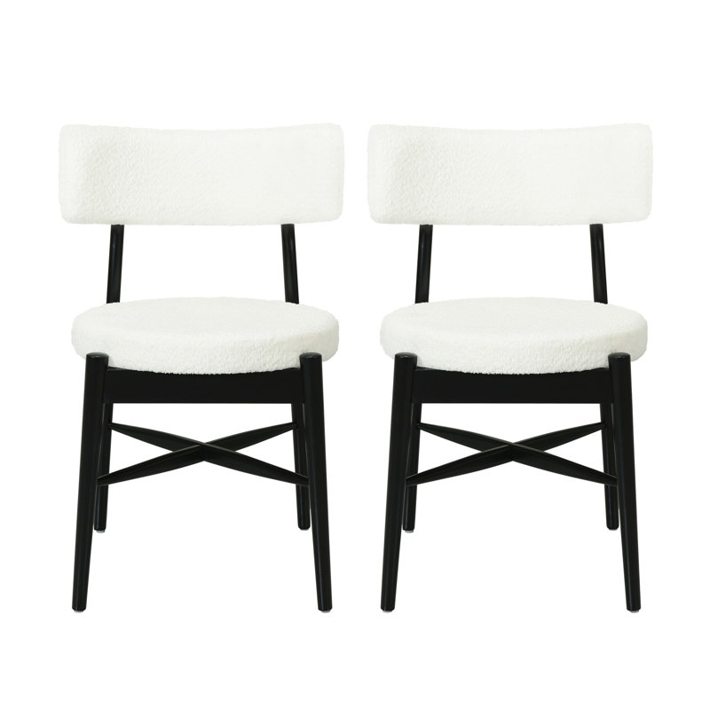 Mid Century Modern Dining Chairs, Black