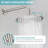 HGN 12 Inches Bathroom Rain Shower Combo Set Wall Mounted Rainfall with Tub Spout-107487030