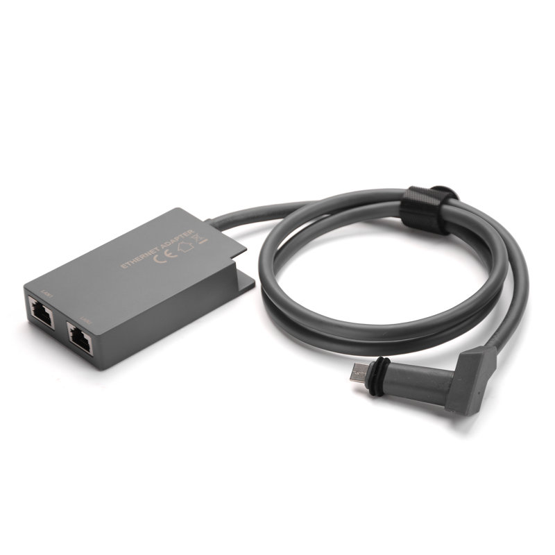 Yescom Starlink Ethernet Adapter V2 Gen2 for Rectangle Dish Wired External Network Internet