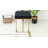 Eicholtz Upholstered Counter Stool with Metal Frame-1378583360-1378583367