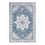 Tapis oriental bleu antidérapant lavable à la machine-254311074