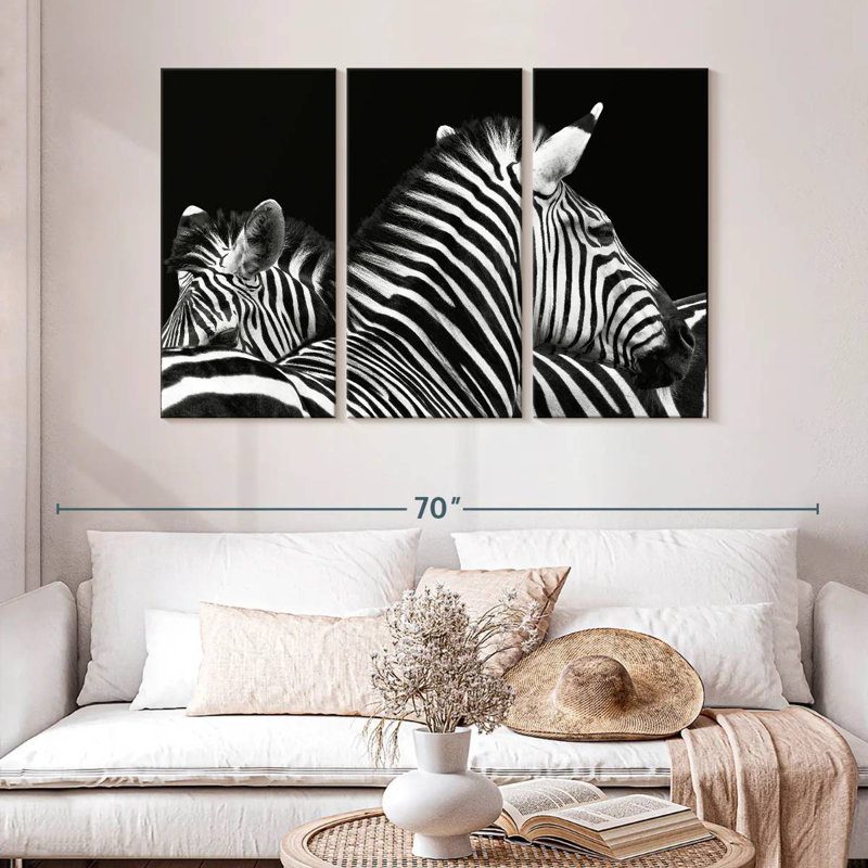 Zebra Stripes Pattern V, 32" H x 50" W