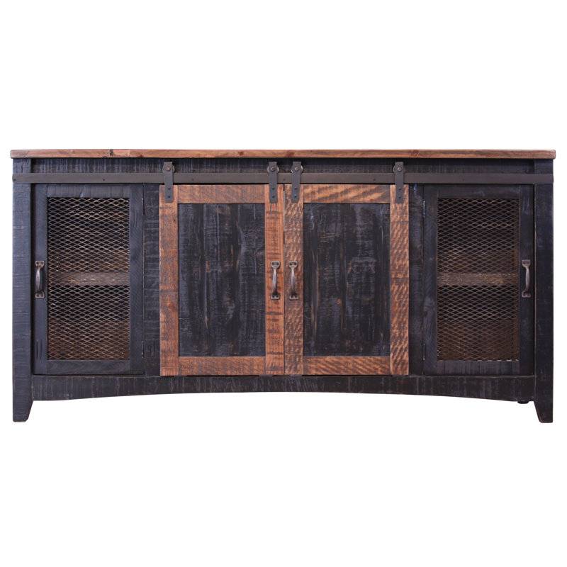 Dansby TV-Stand with 2 Doors, 2 Mesh Doors