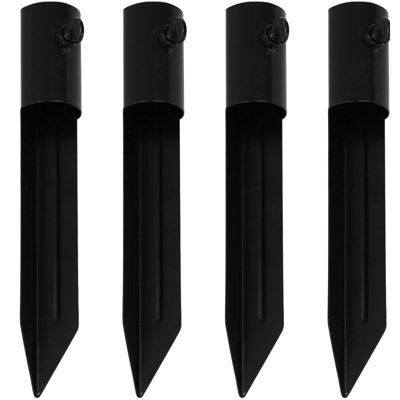 Kassia 10.75" Universal In-Ground Torch Stake - Set of 4, Set of 4