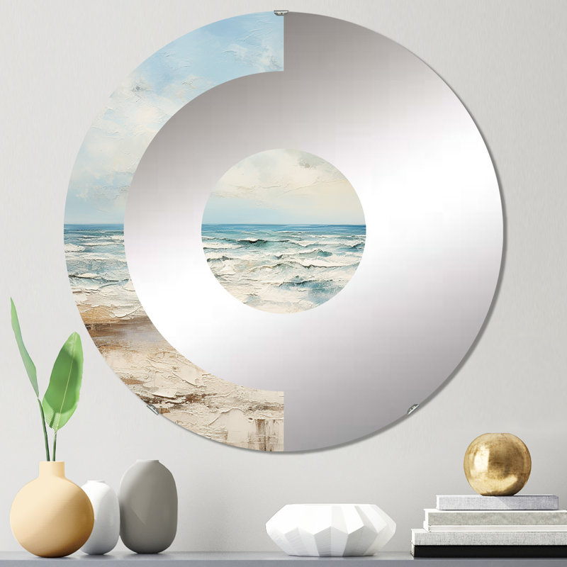 Miroir mural Renfroe, 23,6 po x 23,6 po