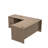 66.93'' L-shaped Desk With File Cabinets-82900838