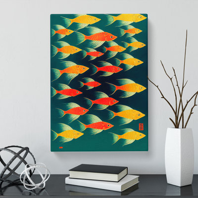 School Of Fish Vol.1 - Wrapped Canvas