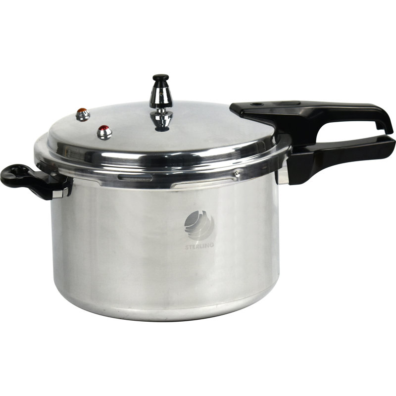 Professional Premium Aluminium Induction Pressure Cooker, 7.08cm H x 18.50cm W x 11.41cm D