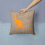Coussin décoratif intérieur/extérieur en toile jute Kangaroo-14982448-14982449