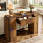 39,5 "Console, canapé rustique, table de vestibule avec tiroir