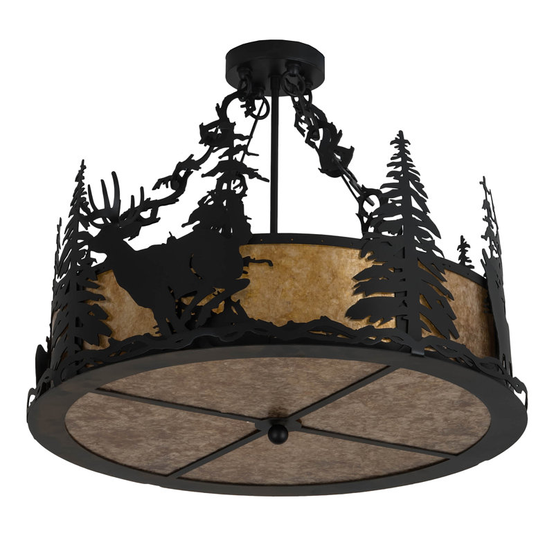 Lizarraga 4 - Light Semi Flush Mount