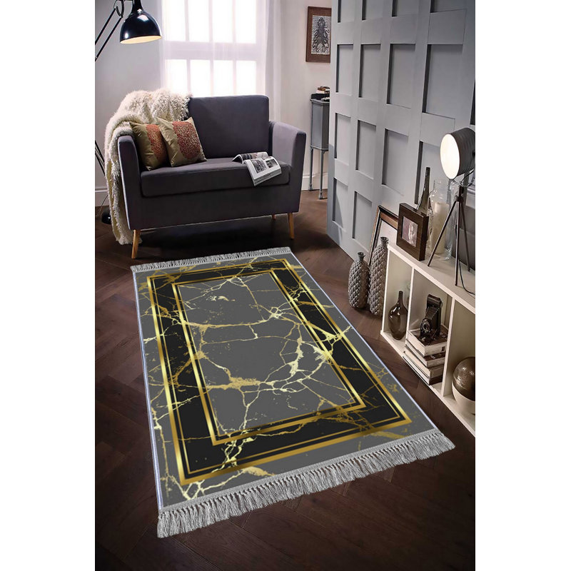 Luxurious Hall Carpet, 100% Velvet Fabric, 2.6 x 9.8 ft | Antibacterial & Non-Slip | 0.4 in Pile Height, Machine Washable | Durable Woven Design with 3D Digital Printing | Perfect for Home Entryways & Living Rooms