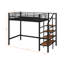 Lit mezzanine simple en métal avec tablette-99016606