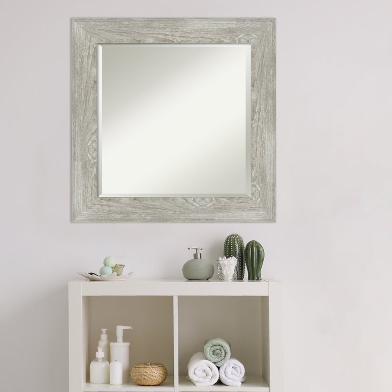Robillard Flat Mirror, 26" x 26" 