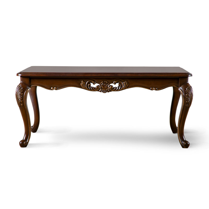 Table basse Barbato avec pieds en cabriole