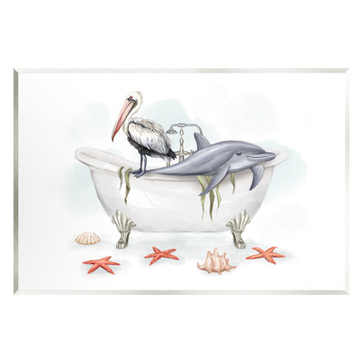 " Nautical Bathtub Animals " by Ziwei Li