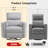 Power Swivel Rocking Recliner chair-334925959