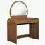 Table de coiffeuse avec miroir tactile et tiroir