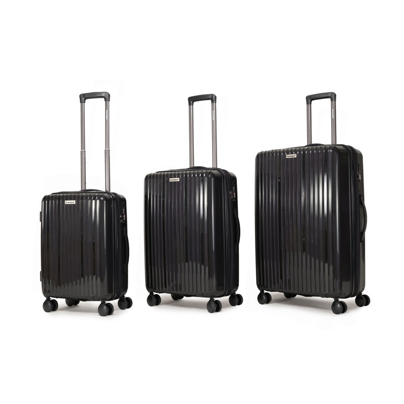 Ensemble de 3 valises, ensemble de valises avec valise de voyage en PP