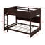 Lit superposé grand sur grand avec armoires de rangement et ports de chargement USB-1335336723