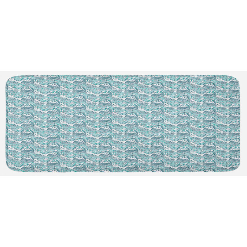 Tapis de cuisine lapin