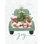 «Christmas Farm Truck - Joy», reproduction sur toile tendue