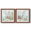 «Blue Opulence I», ensemble de 2 peintures sur toile encadrées-1373516592-1373516597