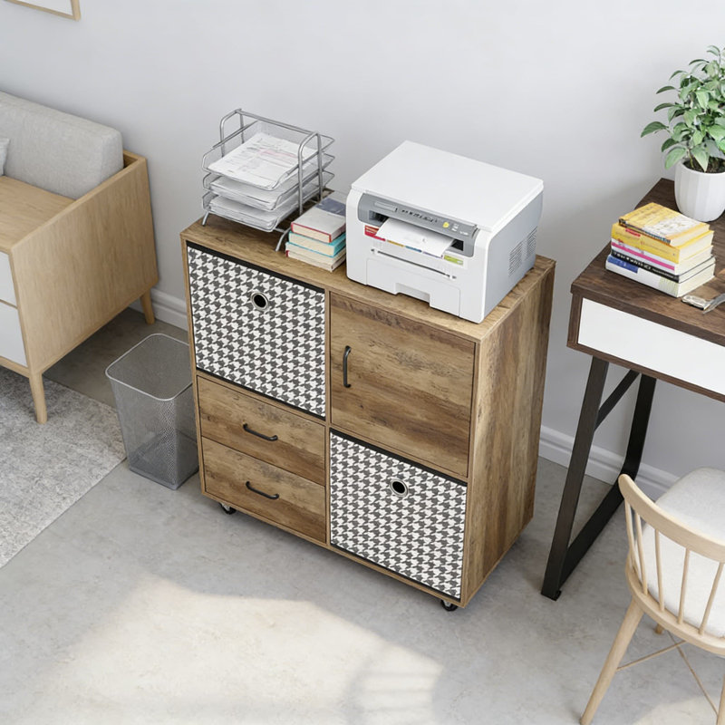Cubes de rangement pliables en tissu avec poignées doubles - Bacs de rangement pliables pour la maison, le placard et le rangement des jouets, ensemble de 6