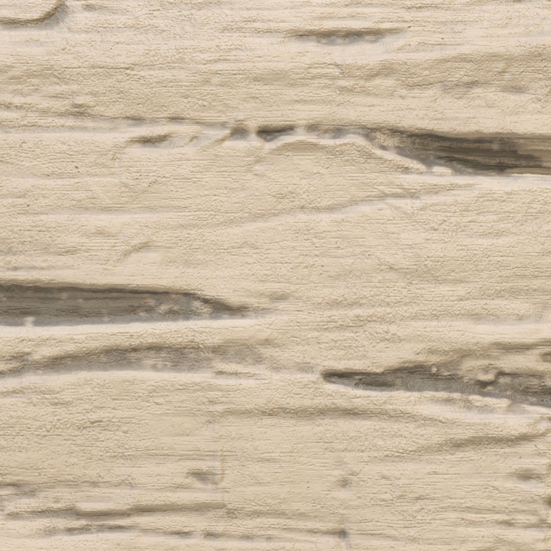 Planche de poutre en faux bois endurée à la main, H 6 po x l 72 po x P 1 po, Bois flottant