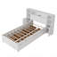 Lit de rangement polyvalent en bois avec tête de lit allongée et tiroirs multiples-1012952449