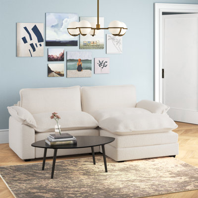 Avrilynn  85.4" Loveseats Sofa with Ottoman