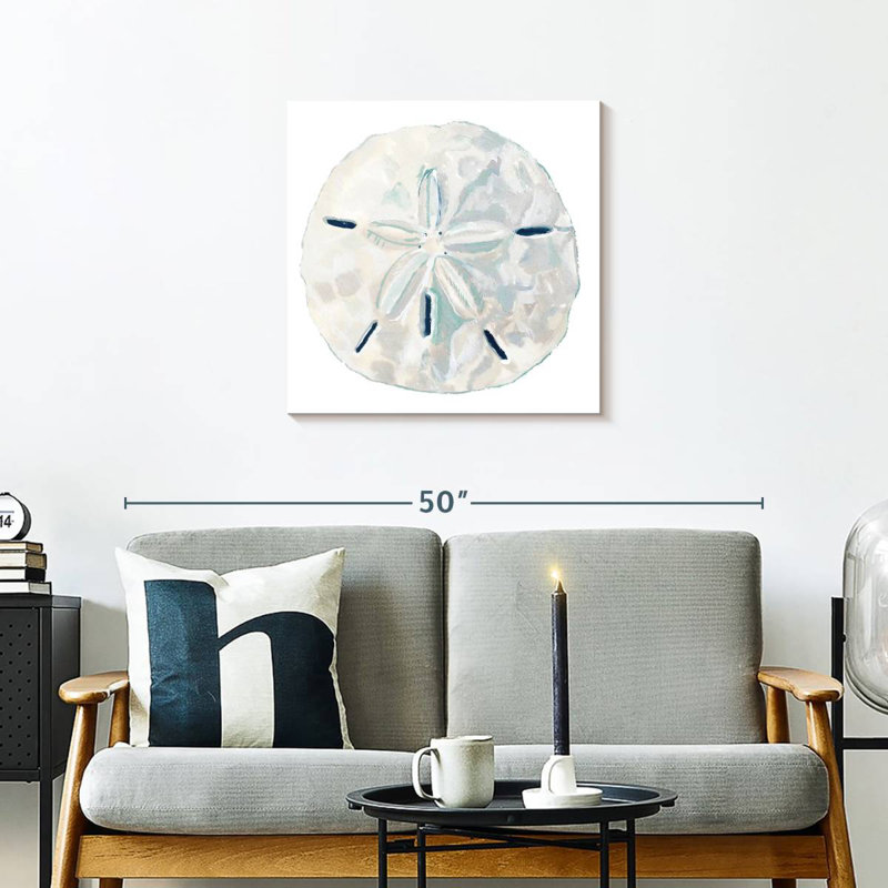 Brampt Light Sand Dollar, 24" H x 24" W
