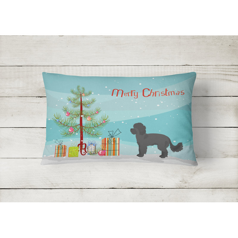  Coussin intérieur / extérieur, Maltipoo noir