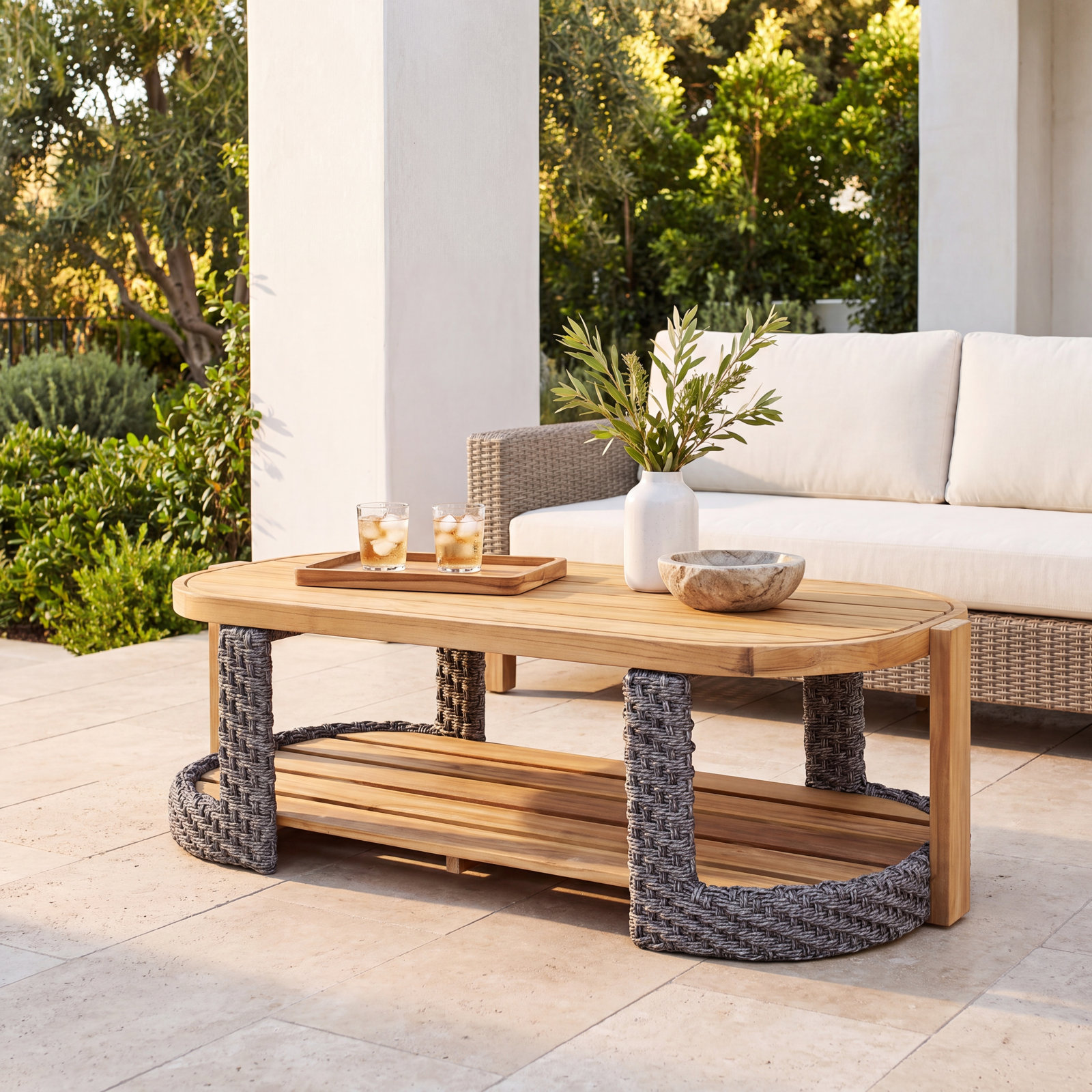 Estate 24" Teak Patio Table