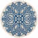 Arneshia Beige/Navy Indoor/Outdoor Area Rug