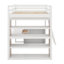 Lit mezzanine double avec tablettes et bureau-1508724951