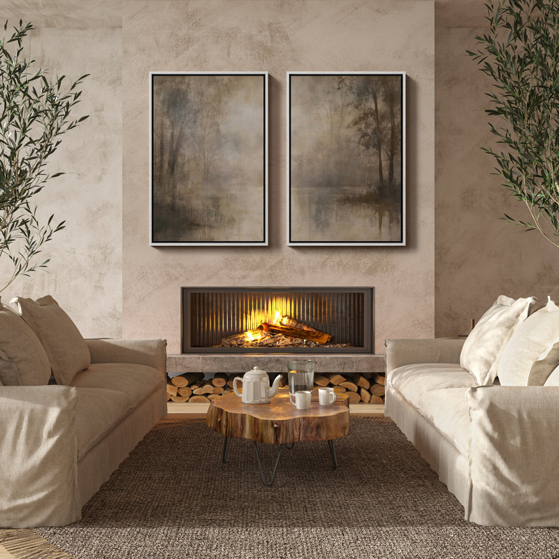 Art mural encadré rétro antique classique pour chambre à coucher, H 24 po x l 16 po, Blanc
