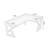 Nut-brown L-Shaped Solid Wood writing desk-118614646