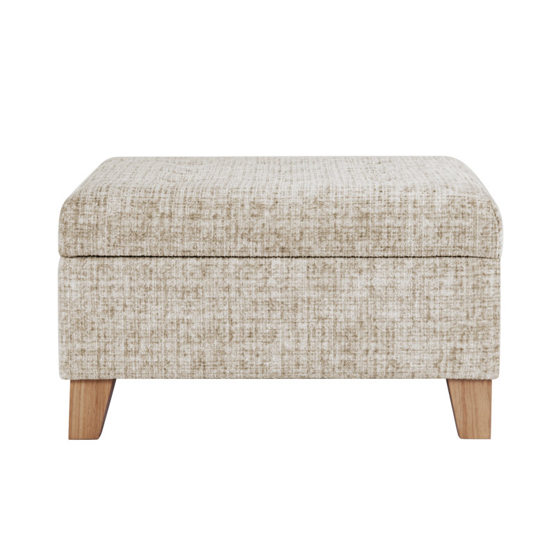 Grand repose-pieds avec rangement HomePop Camden
