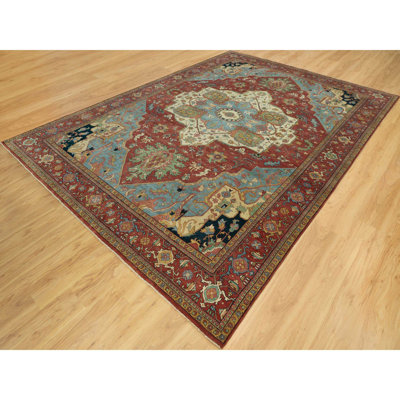 Burdeshaw Hand Knotted Wool Rug