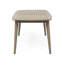 Table d'extérieur extensible en bois gris - Créez une ambiance relaxante avec un design époustouflant