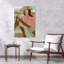 «Cowgirl Mountain Ride Peaceful Rustic Serene Horse Landscape Mountain», art mural