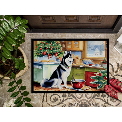 Paillasson Husky sibérien Junya DAC3884