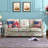 Modern Simple Pastoral Style Sofa Upholstered 78.7 " Polyester Blend Sofa