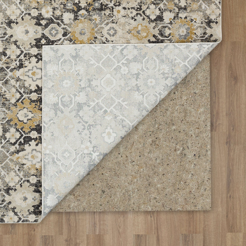Tapis gris en polyester Windermere Karastan Ireby, Tapis de couloir 2 pi 6 po x 10 pi