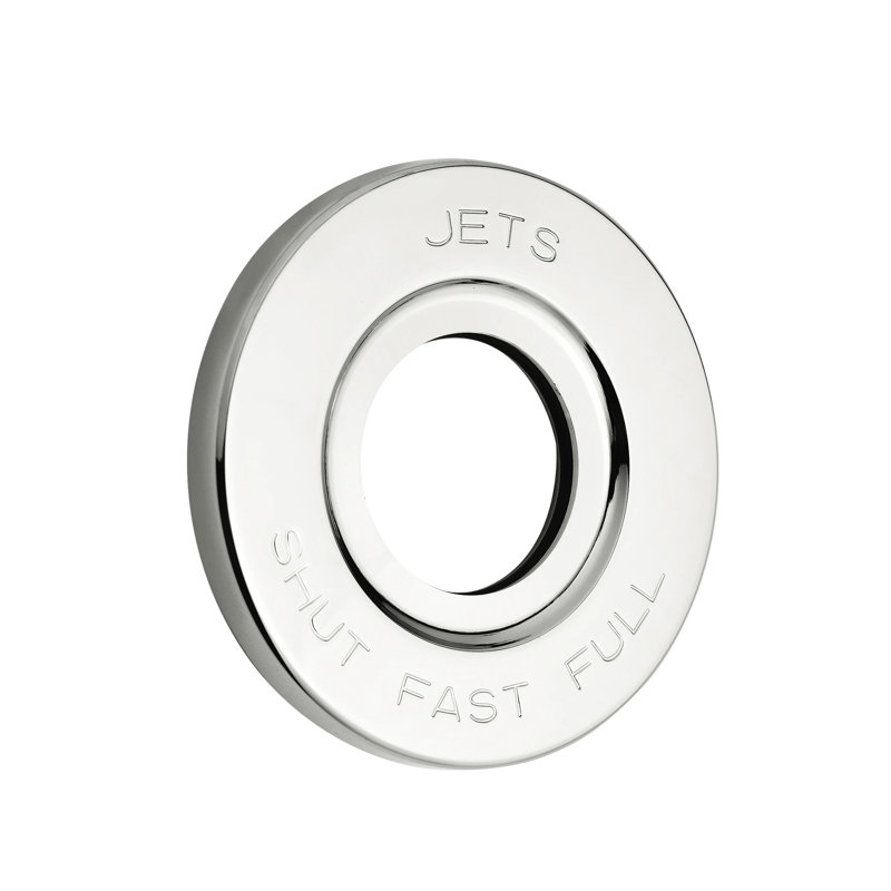 Contrôle de débit classique, Noir / nickel argenté