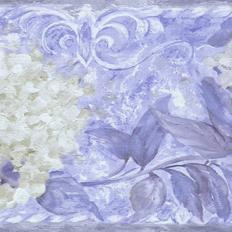 Peel & Stick Floral Border