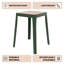 Tabouret carré en plastique empilable Dantoni-1144484179